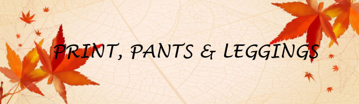 prints pants & leggings 